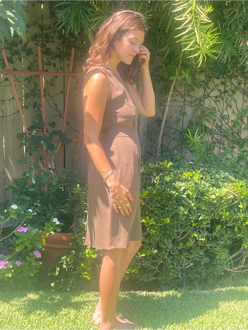 Primrose Pure Silk One-Shoulder Dress ✨